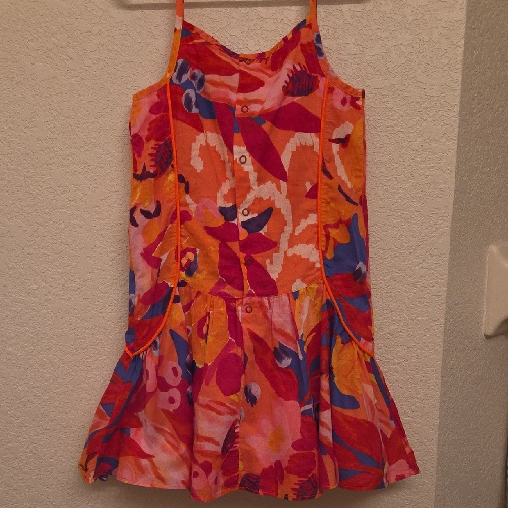 Catimini Bright Orange Dress - Picture 3 of 10